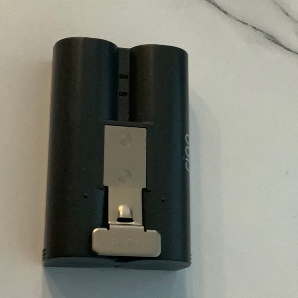 RING battery - LIKE BRAND NEW.  FULLY functional.  Less an 6 months old.